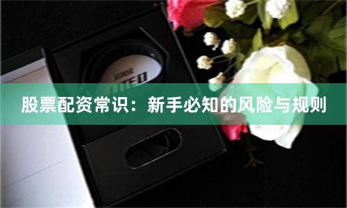 股票配资常识：新手必知的风险与规则